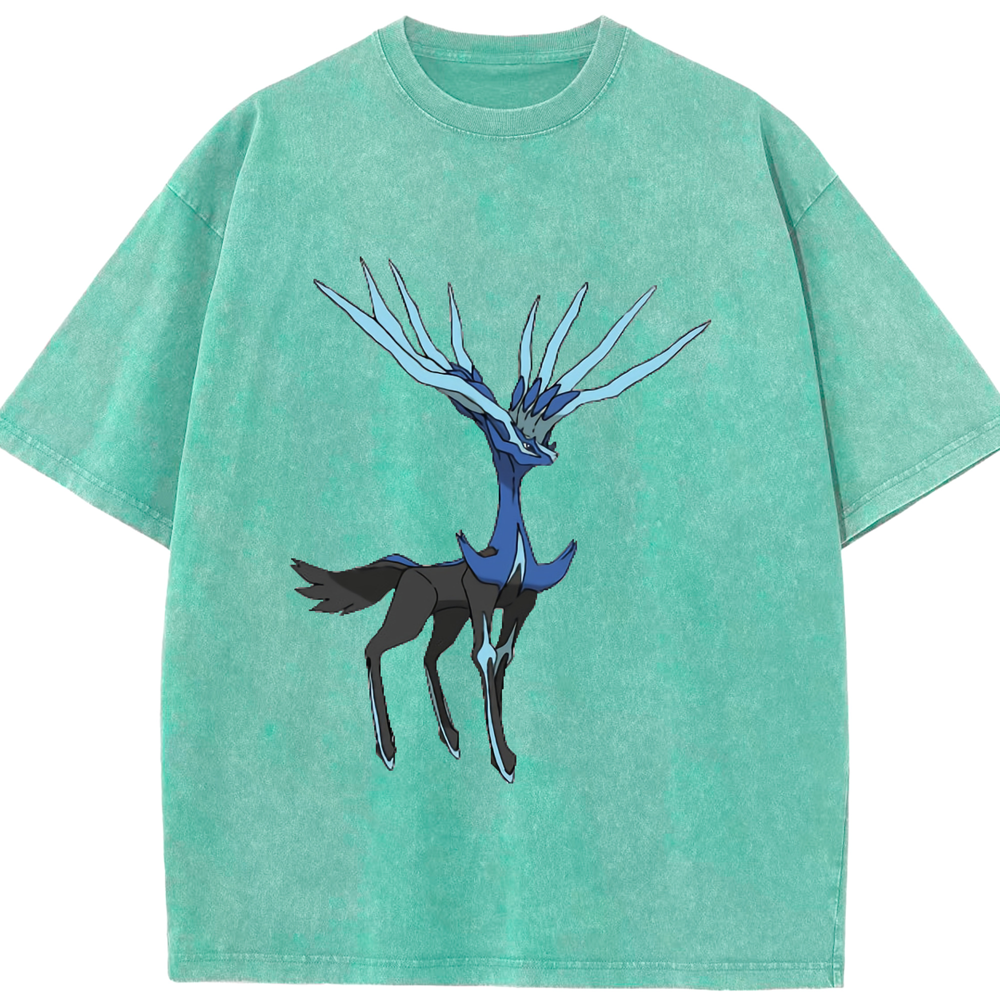 （画像用） ポケットモンスター Pokémon 綿100% ヴィンテージ風 半袖Tシャツ（フロントプリント）